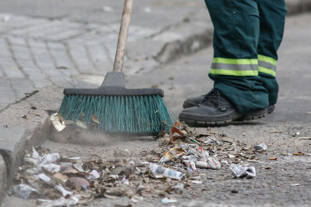 Barrendera , trabajo,