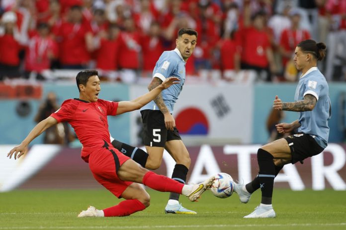 Mundial de Fútbol: Uruguay - Corea del Sur