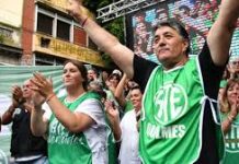 GABRIELA SÁNCHEZ | secretaria de la Comisión Interna de ATE en el Borda